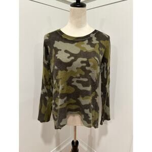 Oats Cashmere Camouflage Sweater